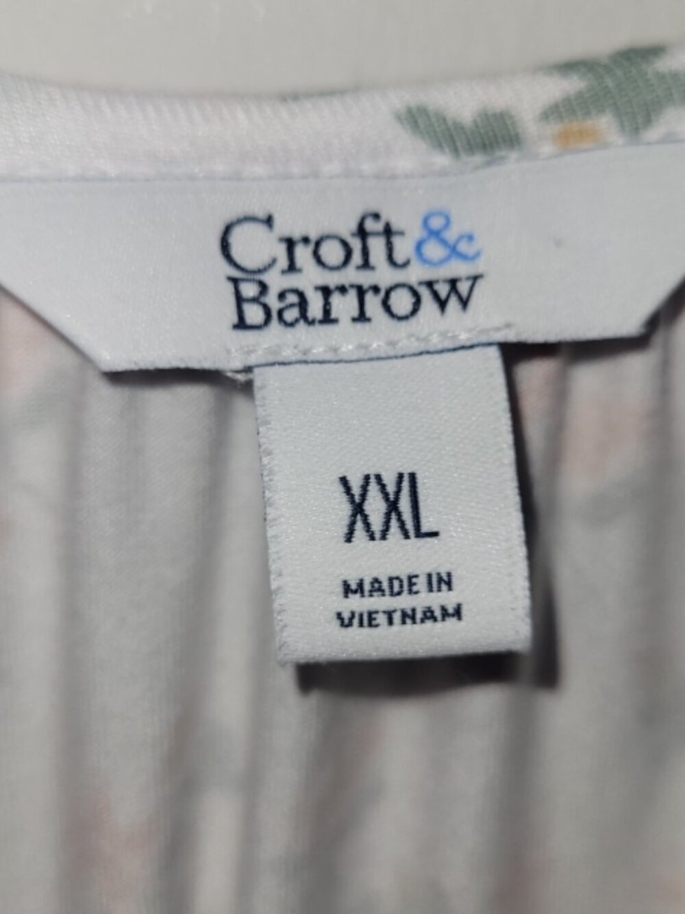 Croft & Barrow Size XXL Floral Blouse - Picture 5 of 6